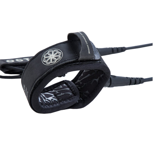 MISSION: CONTROL 5.5" SURF LEASH - BLACK