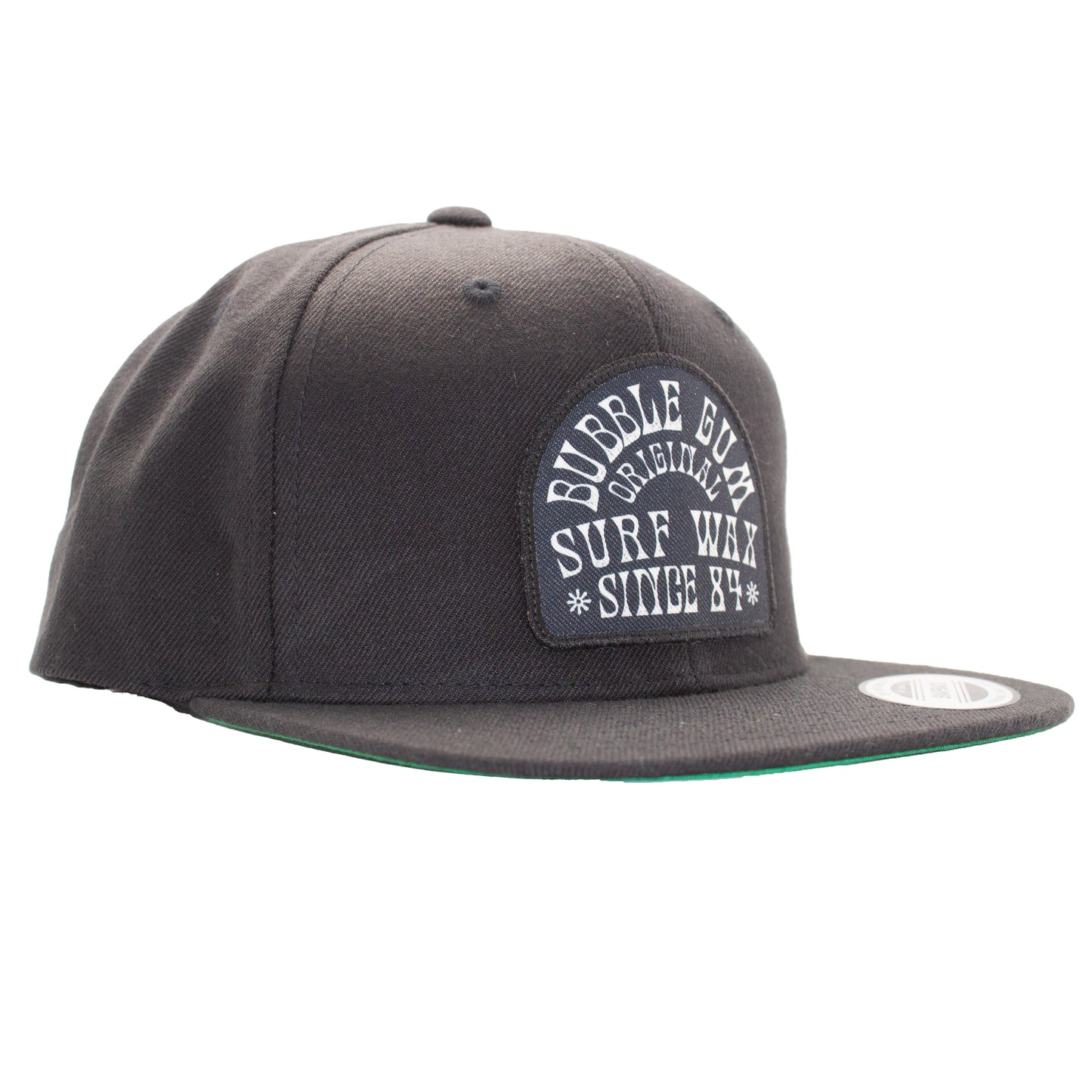 Groove Patch Classic Snapback Hat Black