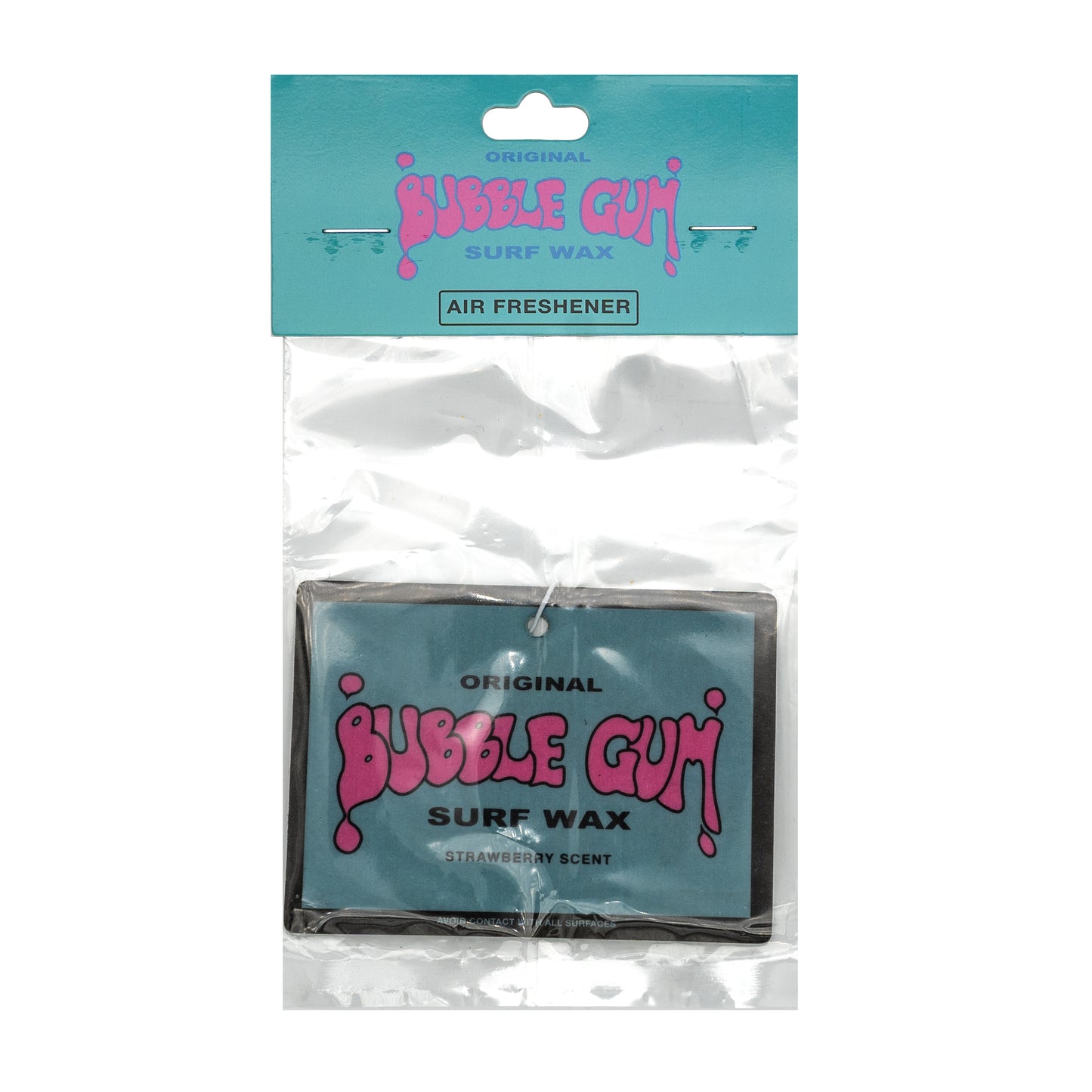 Bubble Gum Surf Wax Air Freshener - Strawberry