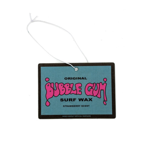 Bubble Gum Surf Wax Air Freshener - Strawberry