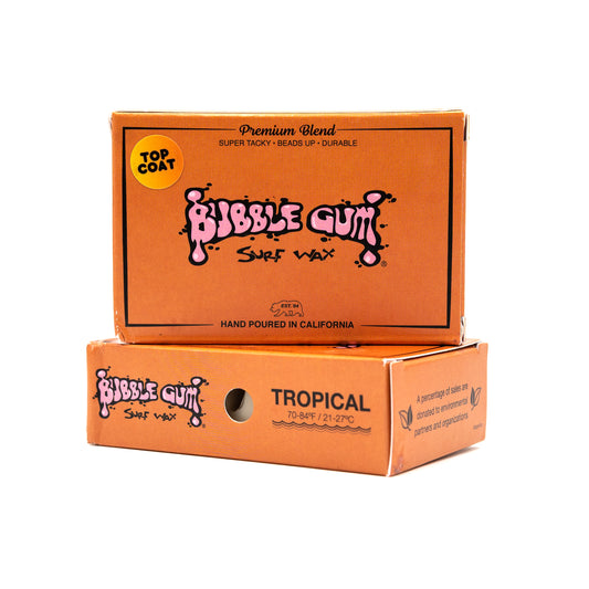 Bubble Gum Surf Wax Premium Blend - Tropical 70° & Up