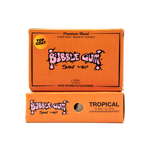 Bubble Gum Surf Wax Premium Blend - Tropical 70° & Up