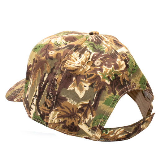Yellow Foam Logo Patch Camouflage 5 Panel Hat