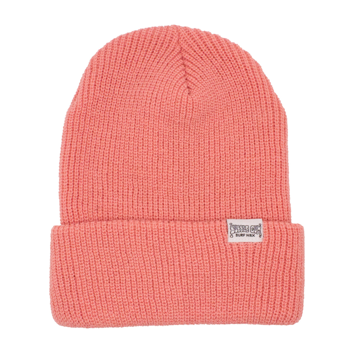 Pink Clip Label Beanie