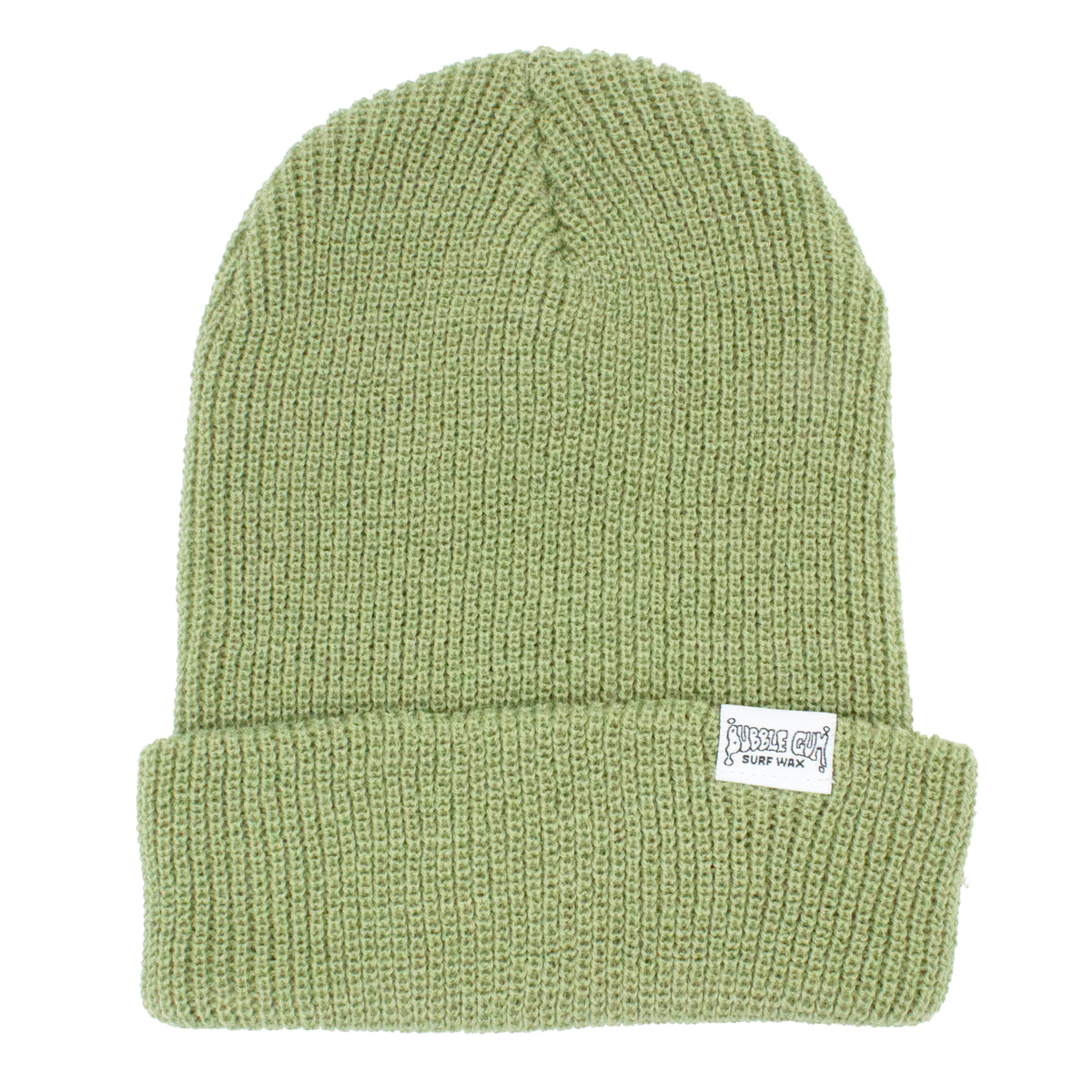 Sage Green Clip Label Beanie