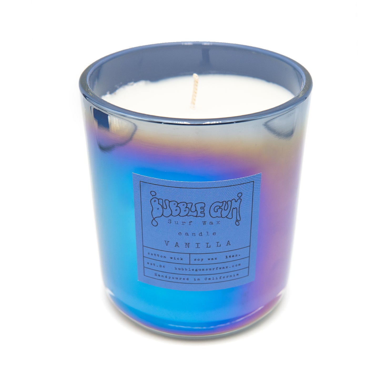 14oz Glass Candle Vanilla Scent
