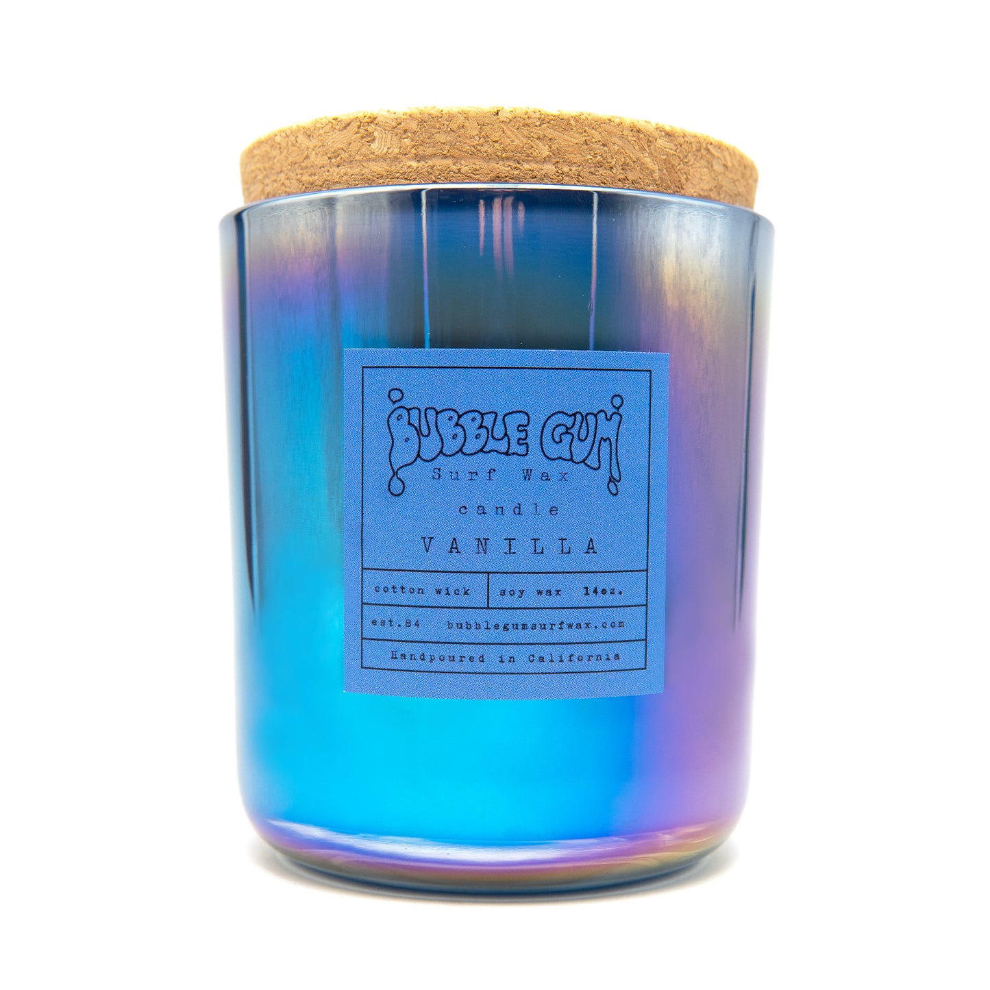 14oz Glass Candle Vanilla Scent