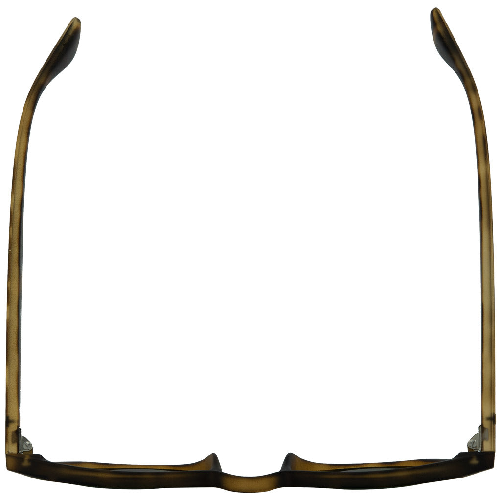 Ensea Sunglasses: Tiny Island Matte Tort with Vintage Green Polarized