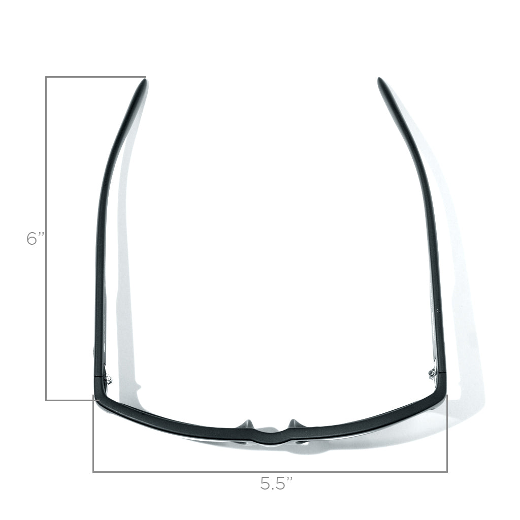 Ensea Sunglasses: Restoration Matte Black with Bronze Polarized