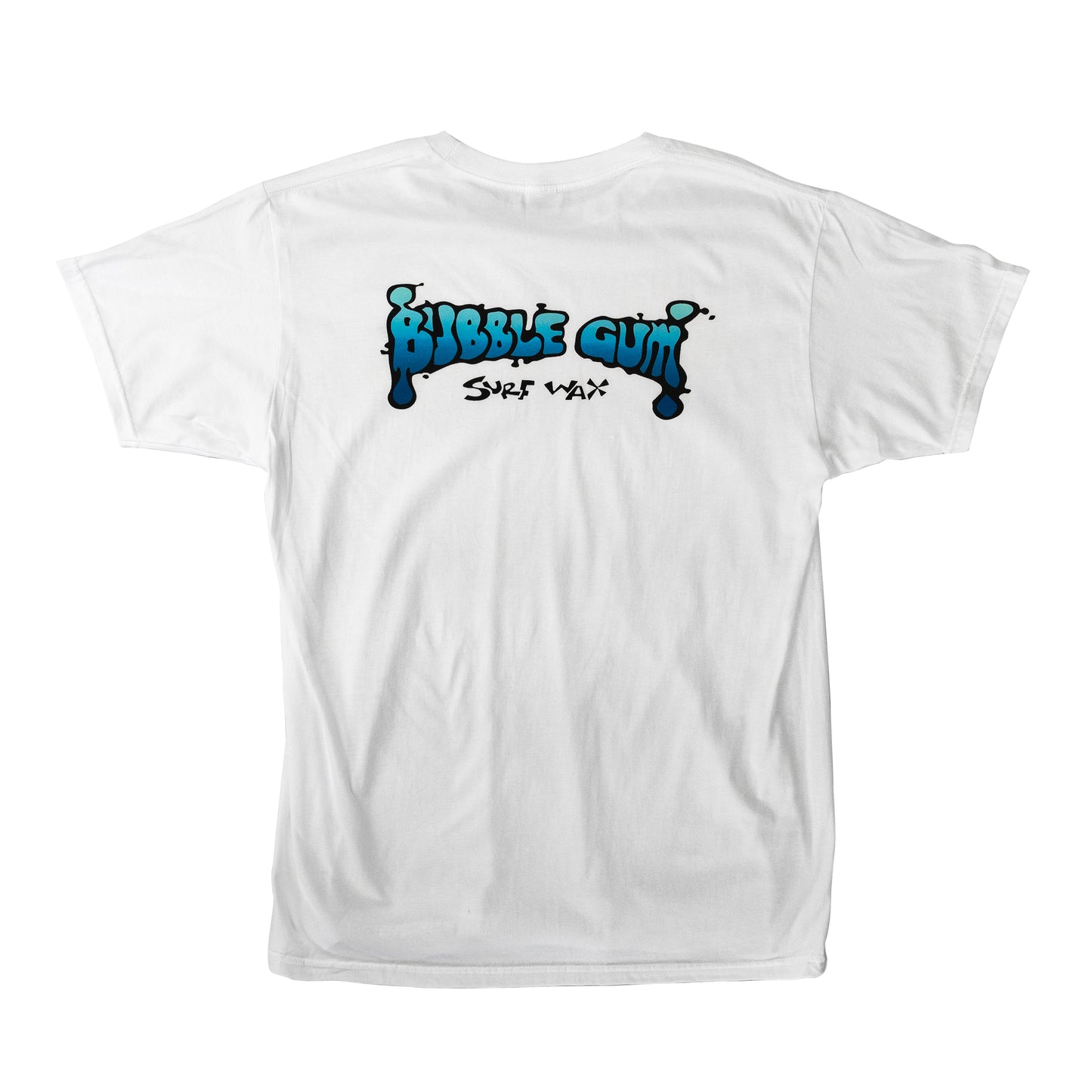 Blue Gradient T-Shirt White