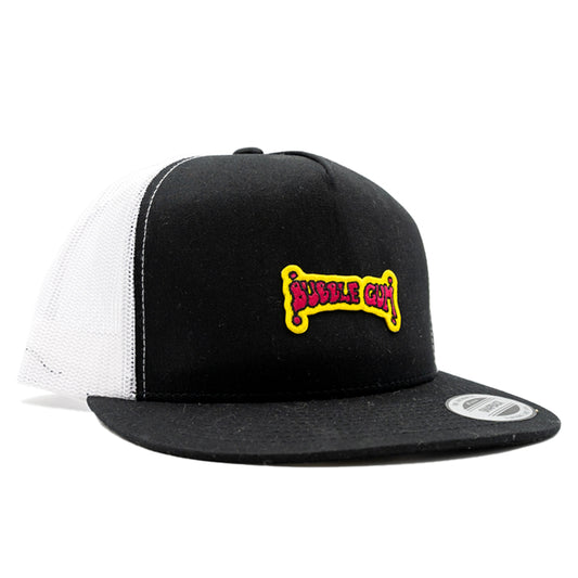 Logo 1 Patch Retro Trucker Hat Black & White
