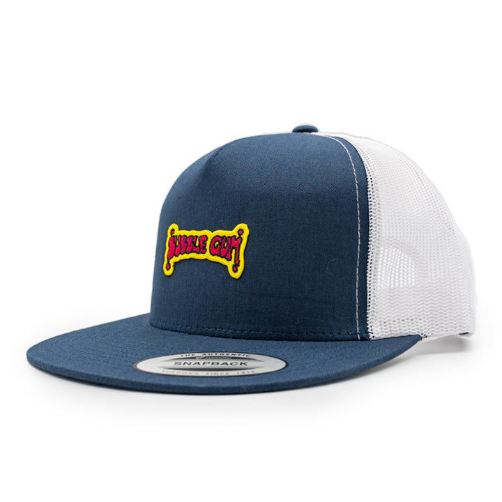 Logo 1 Patch Retro Trucker Hat Navy & White