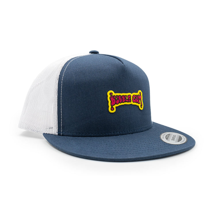 Logo 1 Patch Retro Trucker Hat Navy & White