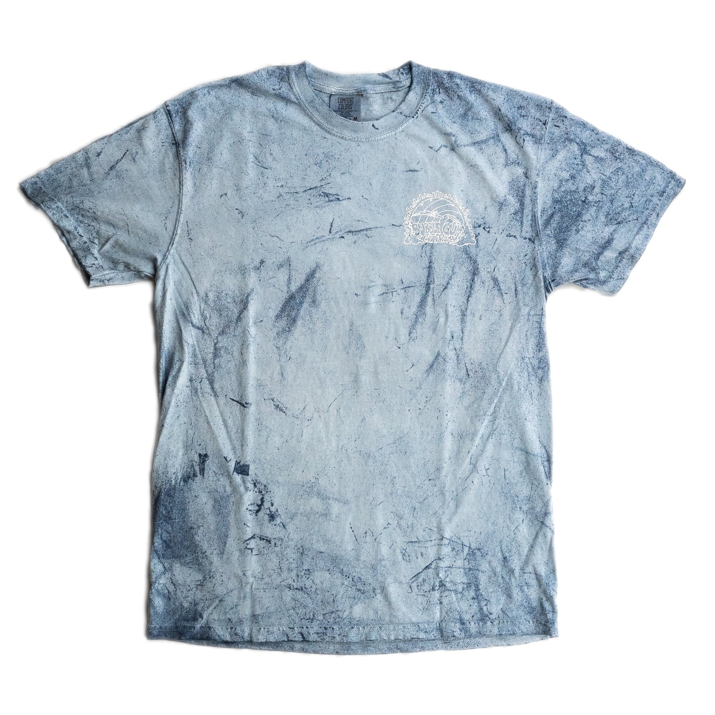 Barrel Stone Wash T-Shirt Blue