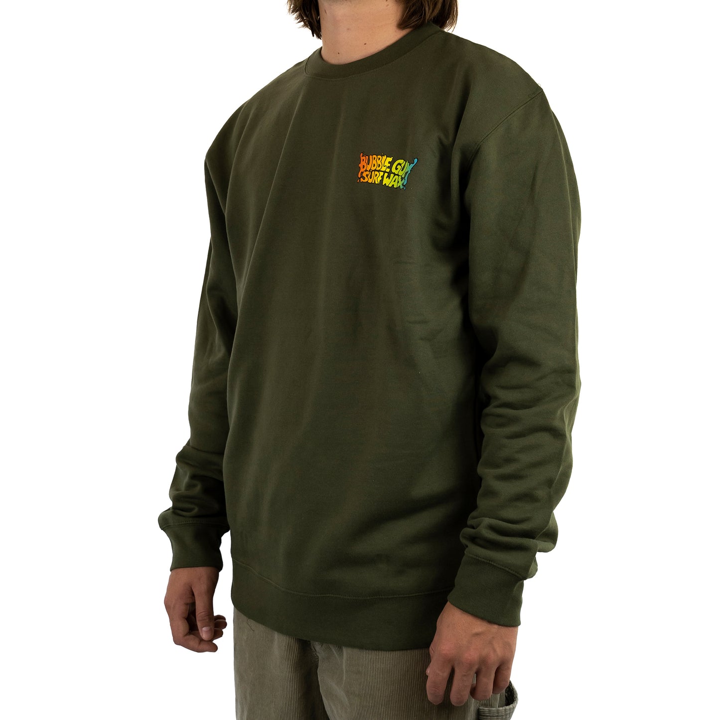 Seaside Stacked Crewneck Sweatshirt