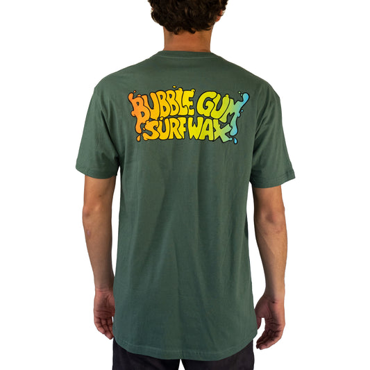 Seaside Stacked T-Shirt Green