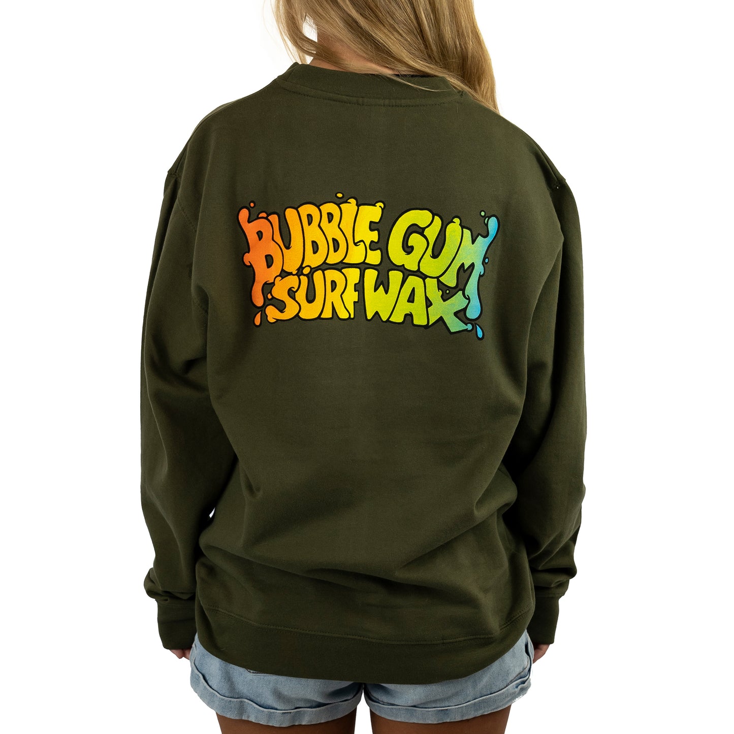 Seaside Stacked Crewneck Sweatshirt