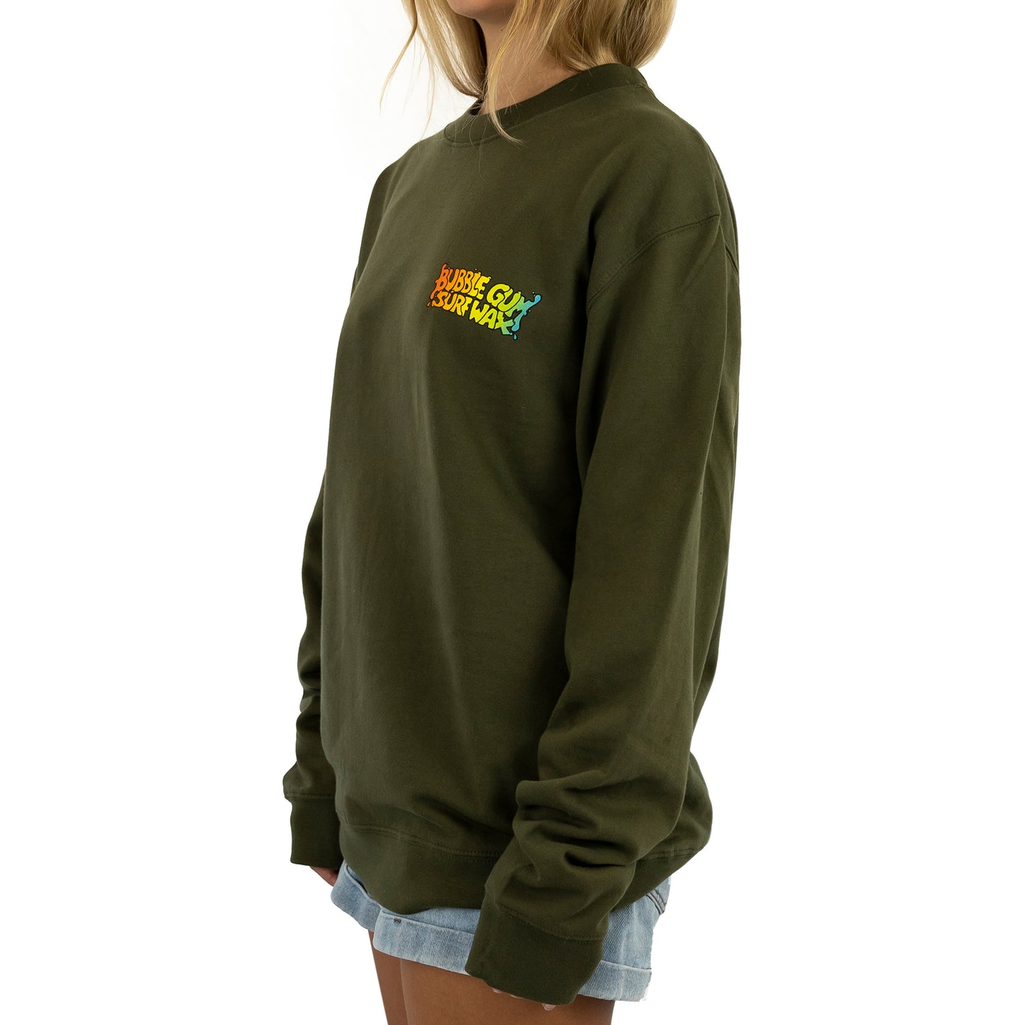 Seaside Stacked Crewneck Sweatshirt