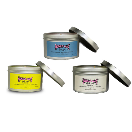 6oz Tin Candle Bundle - 3