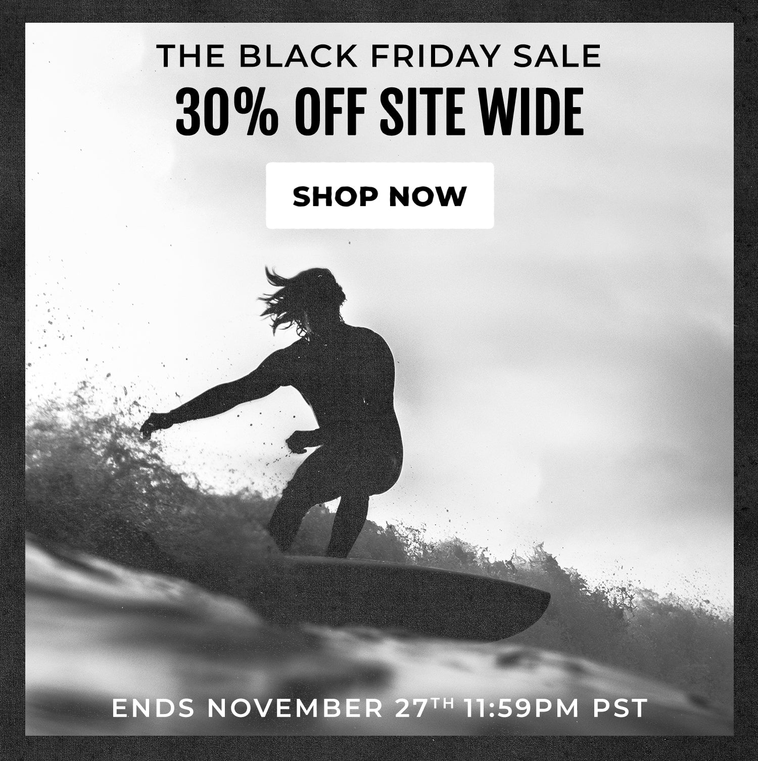 Black friday store surf shop