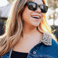 Ensea Sunglasses: Float: Black with Grey Lens