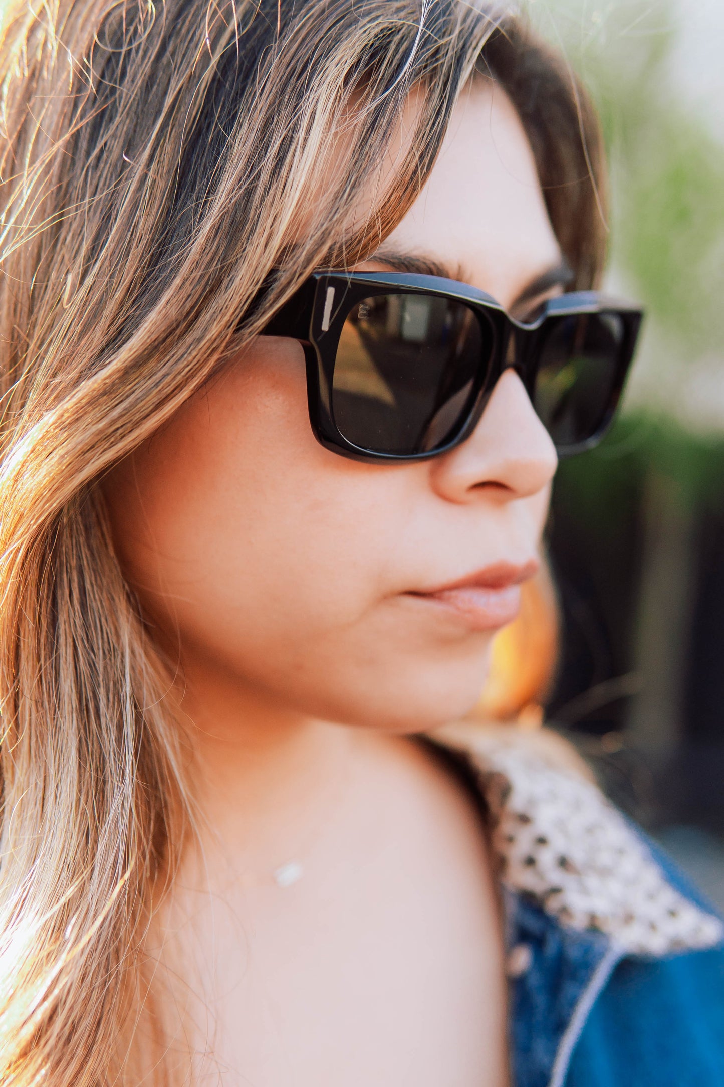 Ensea Sunglasses: Float: Black with Grey Lens