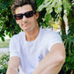 Ensea Sunglasses: Float: Black with Grey Lens