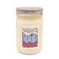 12oz Glass Candle Go Surf Vanilla Scent