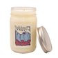 12oz Glass Candle Go Surf Vanilla Scent