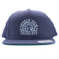 Groove Patch Classic Snapback Hat Navy