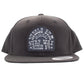 Groove Patch Classic Snapback Hat Black