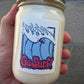 12oz Glass Candle Go Surf Vanilla Scent