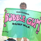 Bubble Gum Surf Wax Big Beach Towel Gradient Throwback