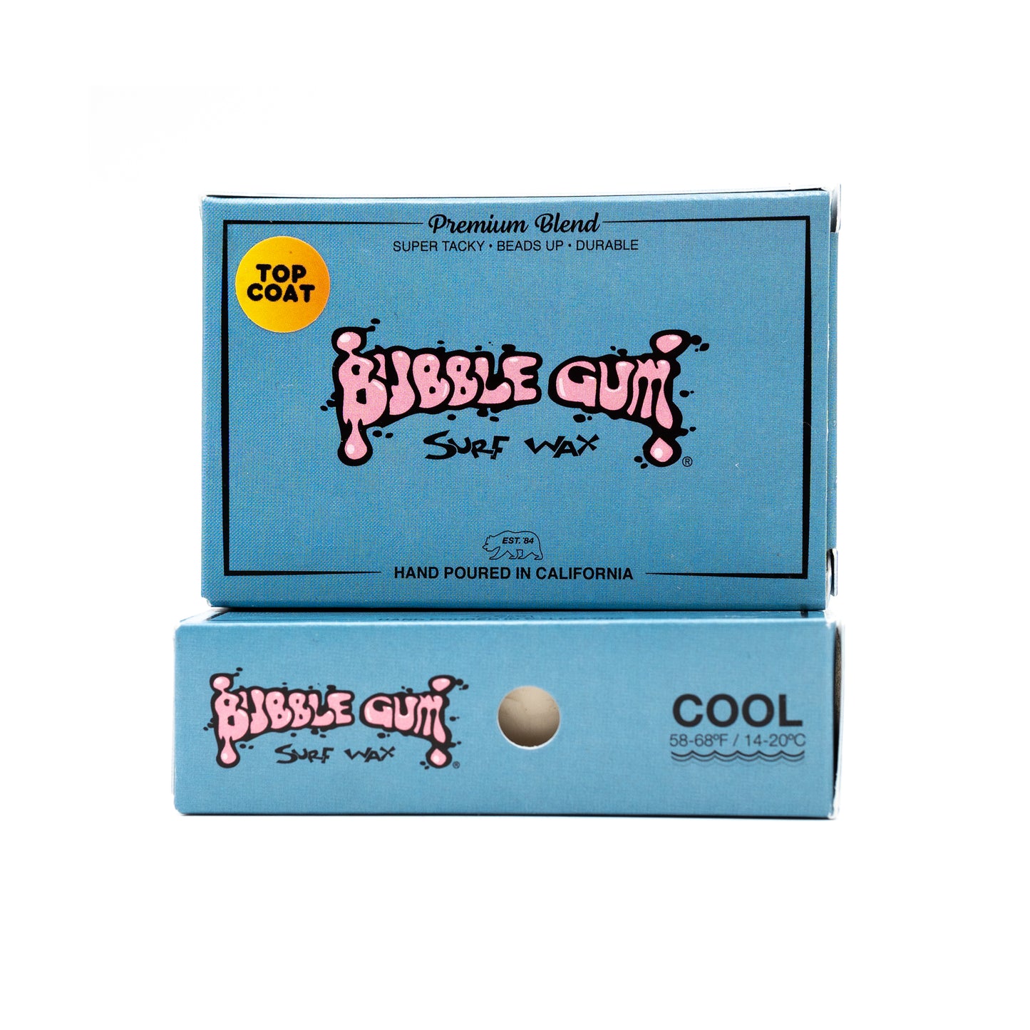 Bubble Gum Surf Wax Premium Blend - Cool 58°-68° Full Case