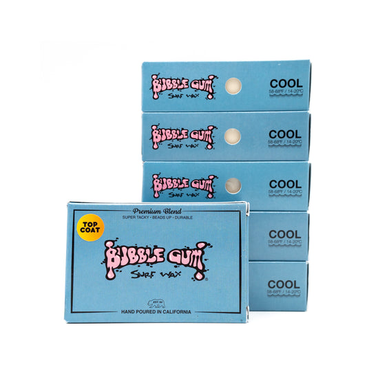 Bubble Gum Surf Wax Premium Blend - Cool 58°-68° Full Case