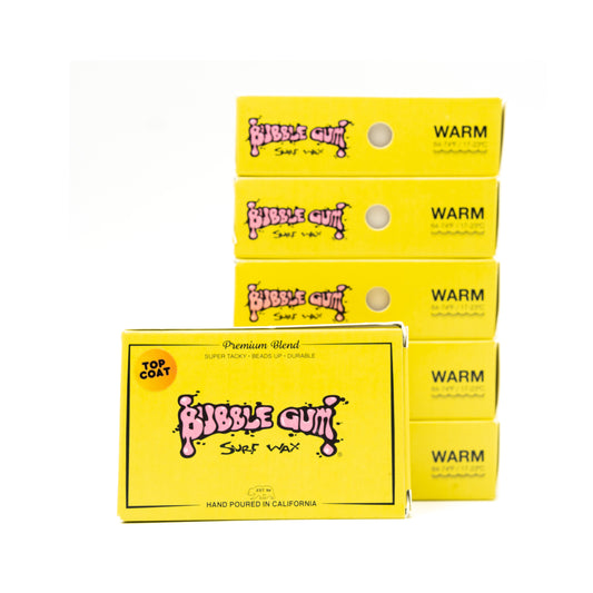 Bubble Gum Surf Wax Premium Blend - Warm 64°-74° Full Case