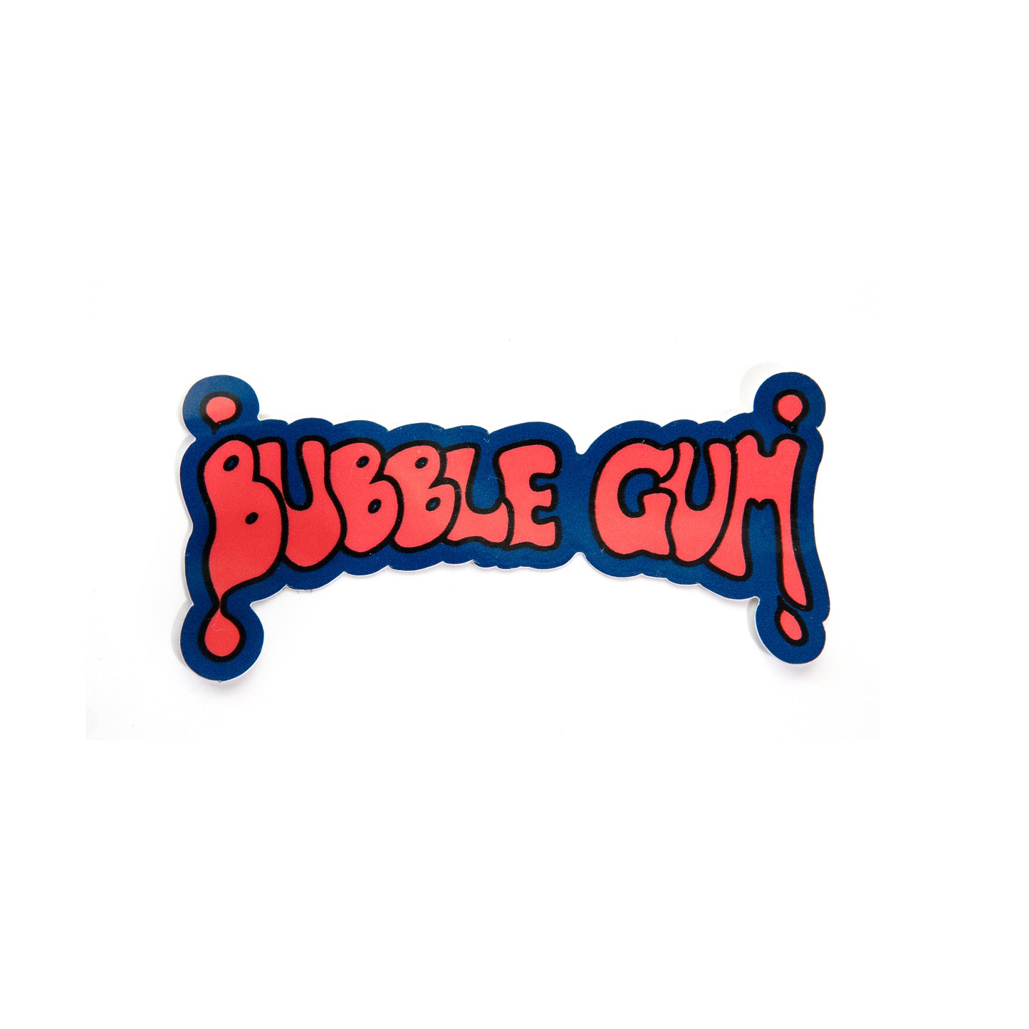Bubble Gum Surf Wax OG Logo Sticker 4 Pack