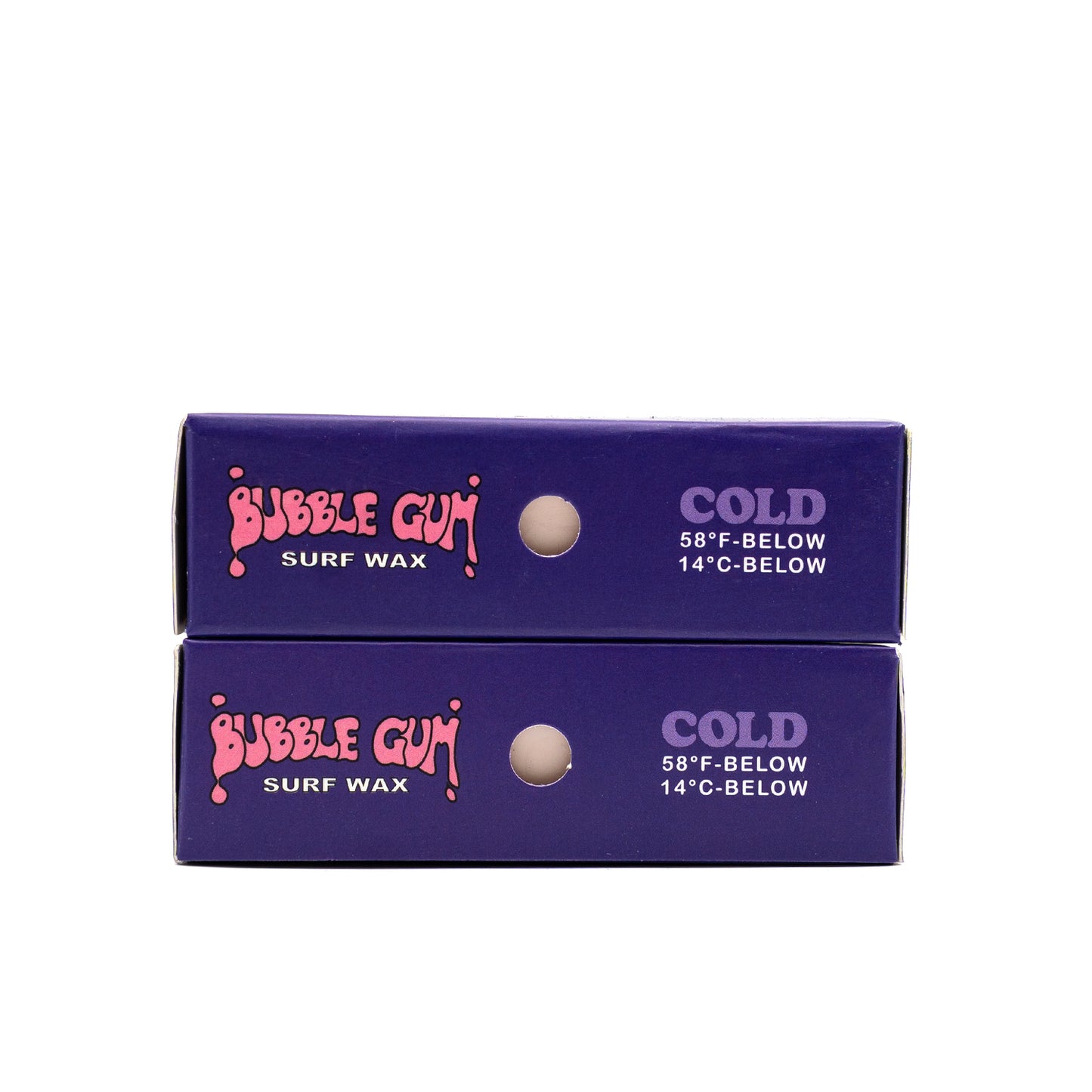 Bubble Gum "Original Formula" Surf Wax Box - Cold - 58° & Below - 6 Pack