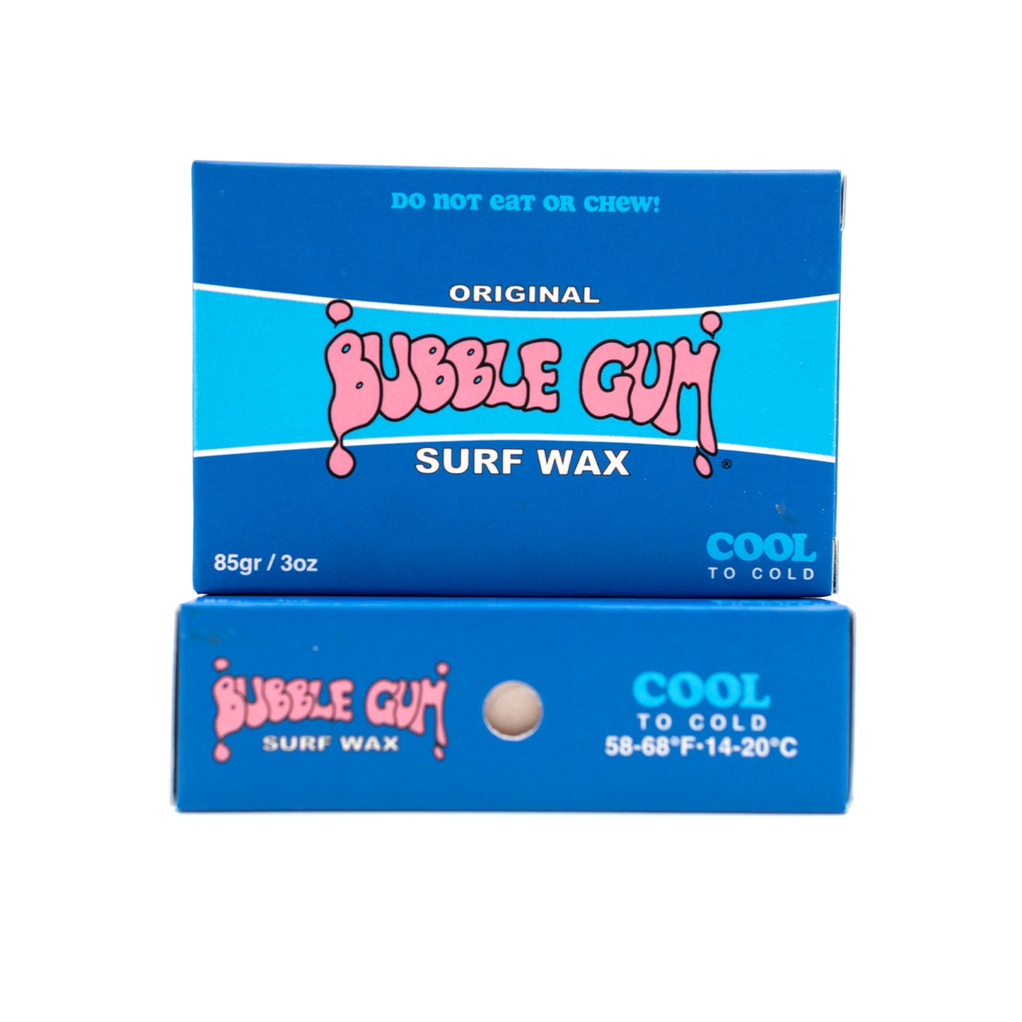 Bubble Gum "Original Formula" Surf Wax Box - Cool to Cold - 58°- 68° - Full Case