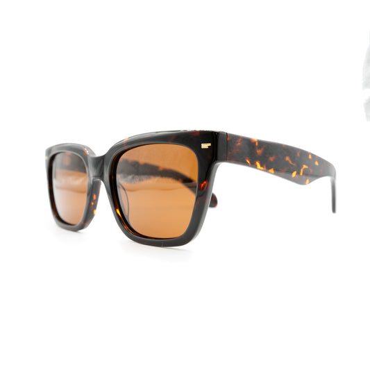 Ensea Sunglasses: Current: Tort With Bronze Lens