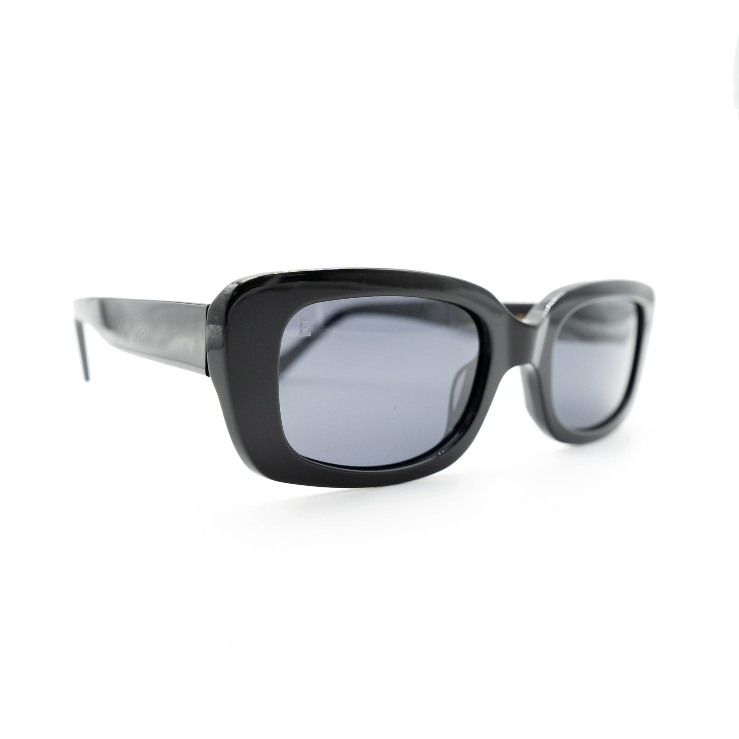 Ensea Sunglasses: Clementine: Black with Grey Lens