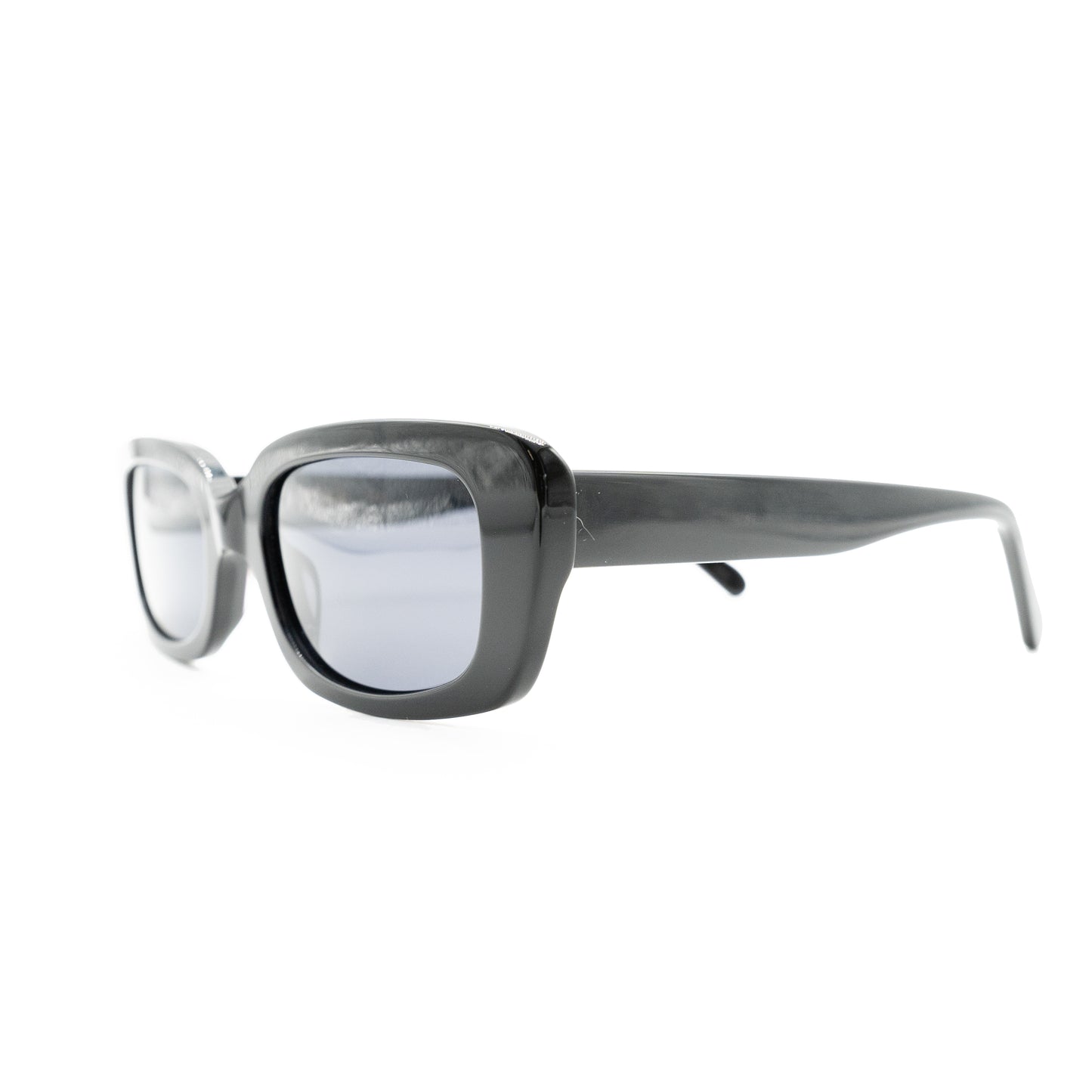 Ensea Sunglasses: Clementine: Black with Grey Lens