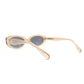 Ensea Sunglasses: Haze: Golden Brown with Grey Lens