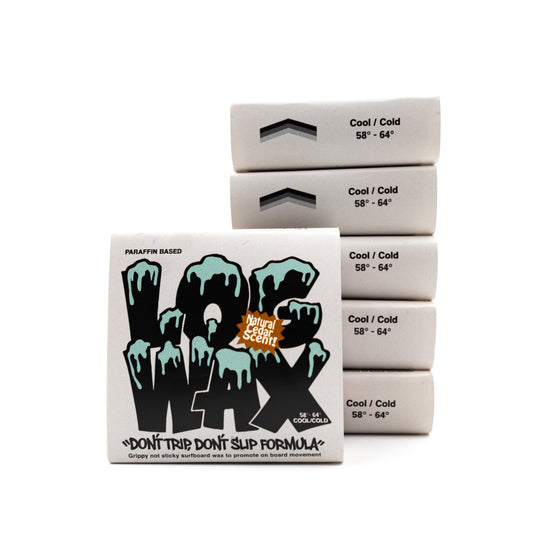 Bubble Gum Surf Wax x Log Wax by CJ Nelson Cool/Cold Full Case
