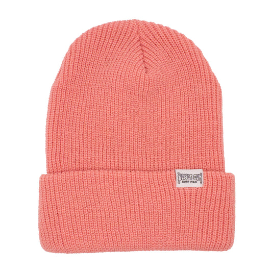 Pink Clip Label Beanie