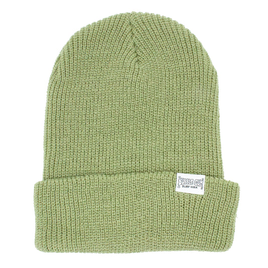 Sage Green Clip Label Beanie