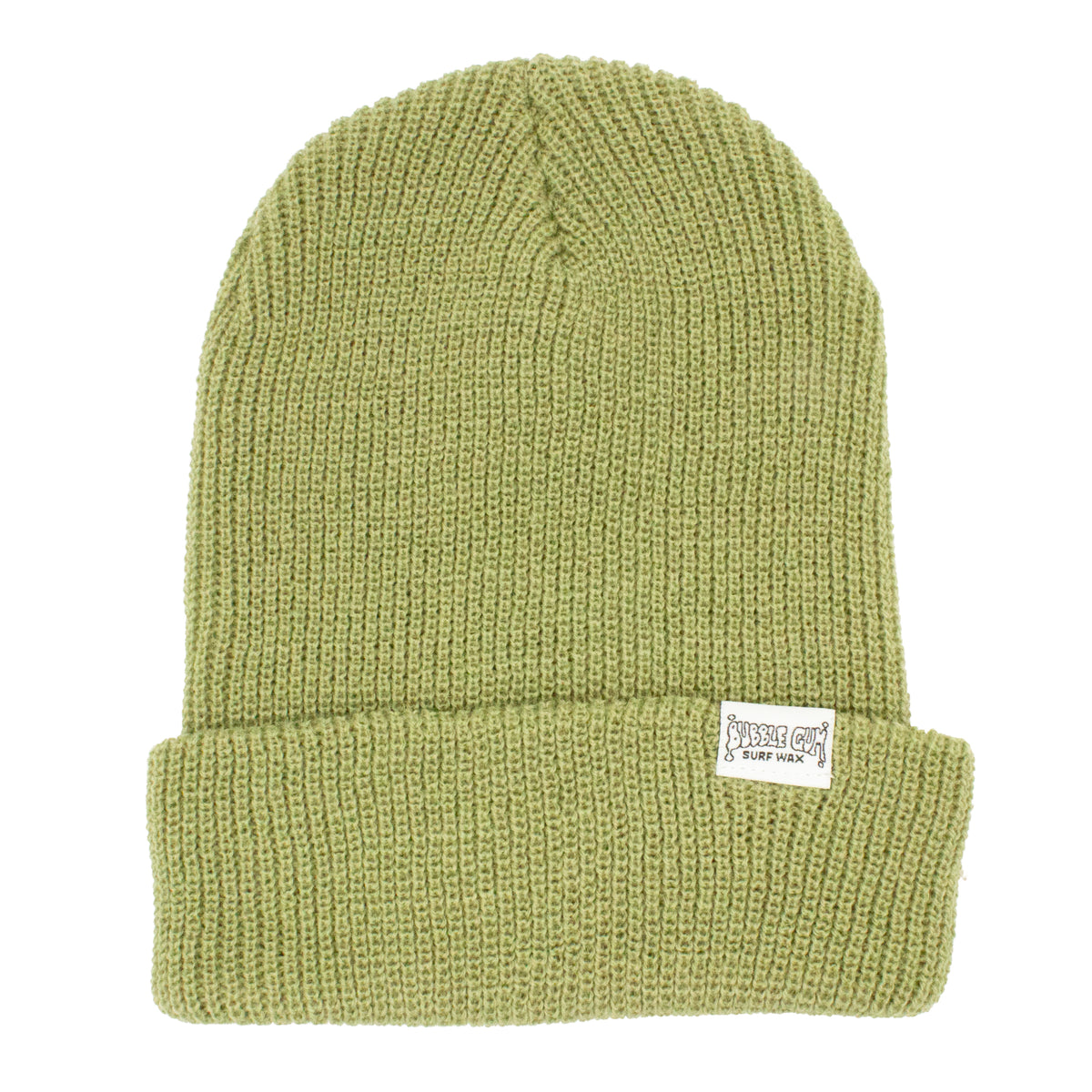 Sage Green Clip Label Beanie