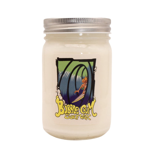 12oz Glass Candle Tube Time Pina Colada Scent
