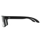 Ensea Sunglasses: Machine Matte Black with Smoke Polarized