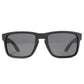 Ensea Sunglasses: Machine Matte Black with Smoke Polarized